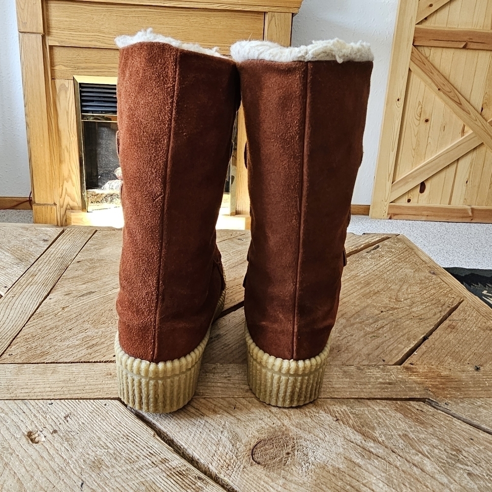 Vintage made in the USA winter boots Women's size 8 - Picture 6 of 15